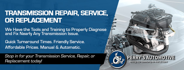 Transmission Repair, Service, or Replacement Special